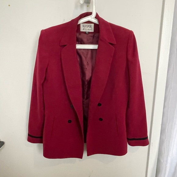 Vintage Berry Blazer - Picture 1 of 3